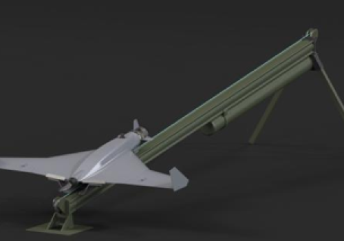 飞翼自杀式无人机