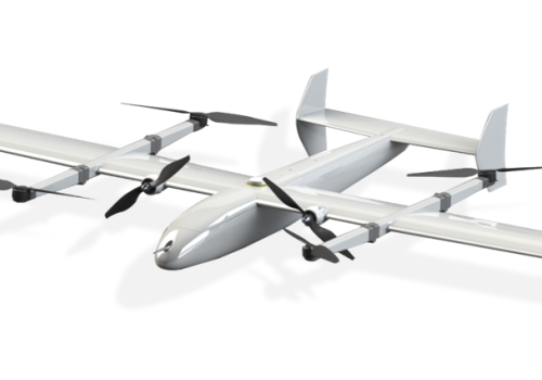 垂直起降固定翼侦查型无人机